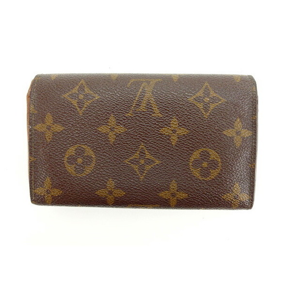Louis Vuitton Tresor Porte Vieux Monnaie Wallet zipper accessory Brown bifold - Picture 1 of 6